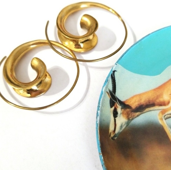 Free People Blossoming Spiral Earrings - Picture 3 of 4